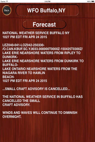 Great Lakes Weather Forecast screenshot 3