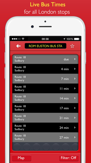 Bus London Pro Times Live TfL Countdown and Routes