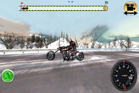 3D Furious Bike Race PRO - Full Winter Mayhem Racing Version screenshot 4
