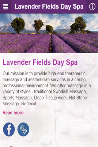 Lavender Fields Day Spa screenshot 2