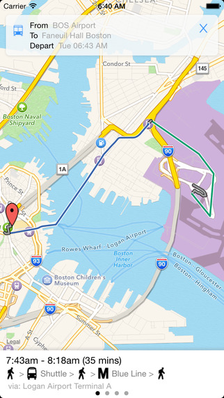 【免費交通運輸App】Transit Tracker - Boston (MBTA)-APP點子