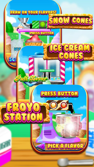 【免費遊戲App】“ A Froyo King Mogul – Frozen Yogurt Customizer Dessert Maker Mania Free-APP點子