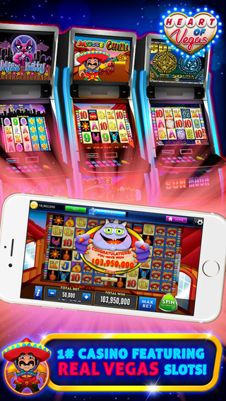 Heart of Vegas: Play Free Casino Slots