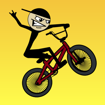 Stickman BMX HD LOGO-APP點子