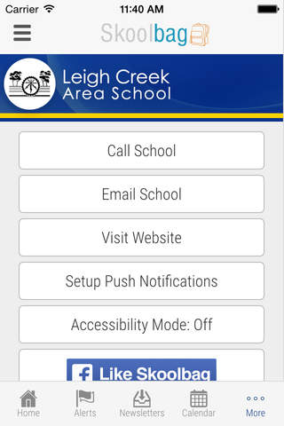 Leigh Creek Area School - Skoolbag screenshot 4