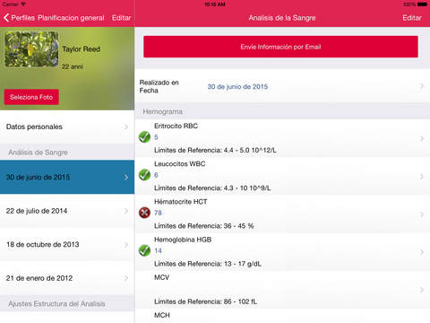 Captura de pantalla del iPad 3