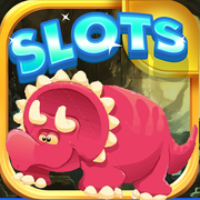 Jurassic Slot : Velociraptor Dinosaur Park Casino games free mobile app icon