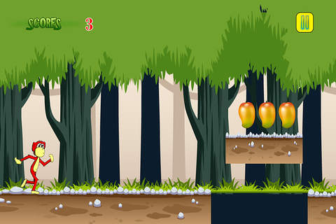 Hungry Ape : Adventure Runner Game screenshot 3