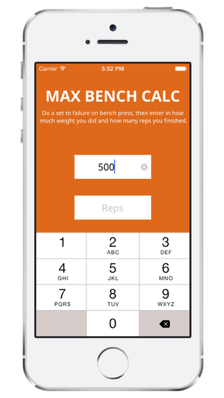 免費下載健康APP|DETERMINE YOUR 1 REP MAX! - MaxBenchCalculator app開箱文|APP開箱王