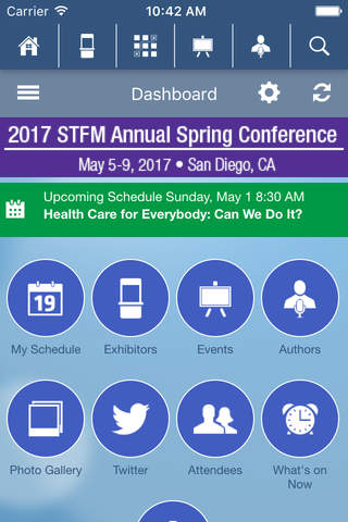 2016 STFM Annual Spring Conference screenshot 2