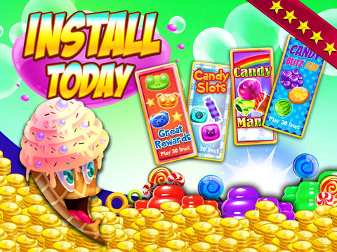 【免費遊戲App】Candy Slots Heaven Magic - 777 Soda Wonderland Of Best Social Slots Machine Free-APP點子