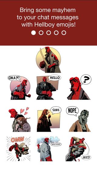 Hellboy Emoji