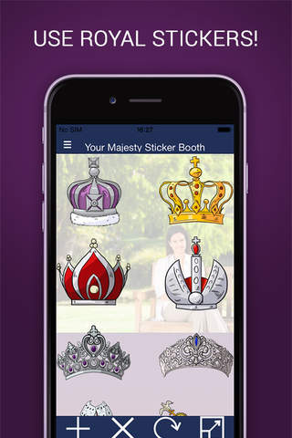 Your Majesty Sticker Booth screenshot 2