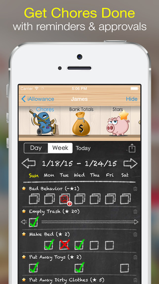【免費財經App】iAllowance (Allowances, Chores & Rewards w/Sync)-APP點子
