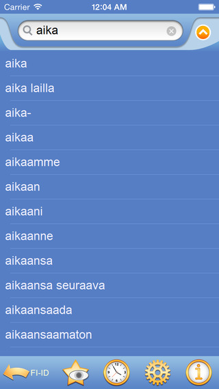 Finnish Indonesian dictionary