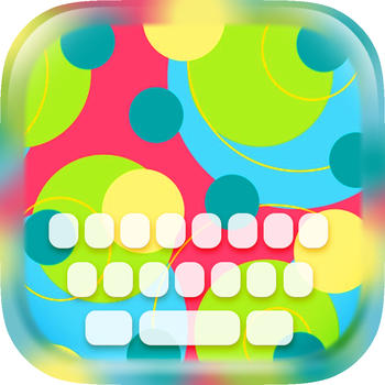 KeyCCM –  Dots : Custom Cute Color & Wallpaper Keyboard Design Photo The Circle Themes LOGO-APP點子