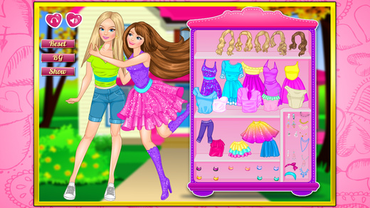 【免費遊戲App】Sister party dressup-APP點子