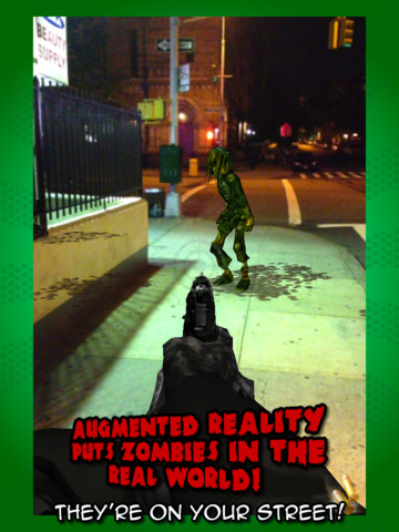 【免費遊戲App】Zombies Everywhere! Augmented Reality Apocalypse v2 (Halloween Edition)-APP點子