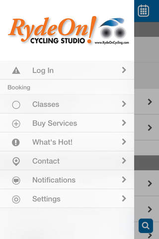 RydeOn! Cycling Studio screenshot 2