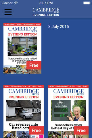 Cambridge News Evening Edition screenshot 3