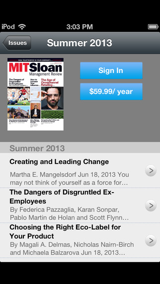 【免費商業App】MIT Sloan Management Review for iOS-APP點子