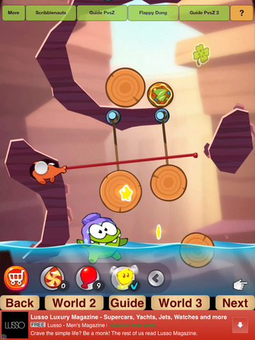 Free Guide For Cut The Rope 2 HD Newest