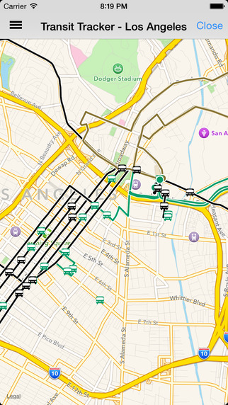 【免費交通運輸App】Transit Tracker - Los Angeles (METRO)-APP點子