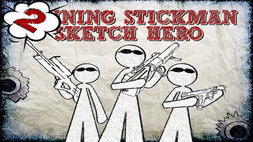 Super Sketchman Hero vs Angry Stickman Pocket Army 2 FREE