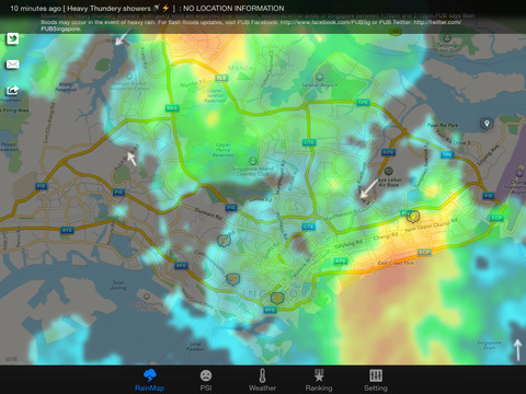 【免費天氣App】Singapore Rain Map-APP點子