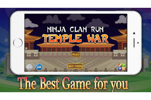 Ninja Clan Run Temple War Free screenshot 3
