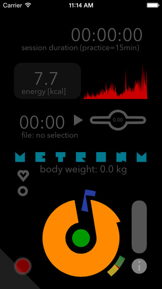 【免費音樂App】Metronm - active energy tracking metronome-APP點子