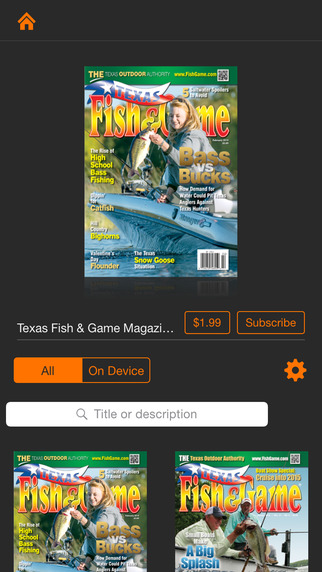 Texas Fish Game Mag