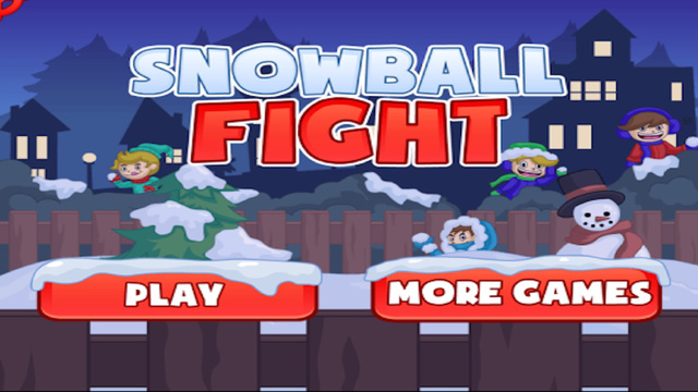 Snowball Fight Shooting Game