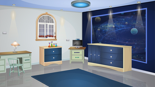 【免費遊戲App】Space Themed Room Escape-APP點子