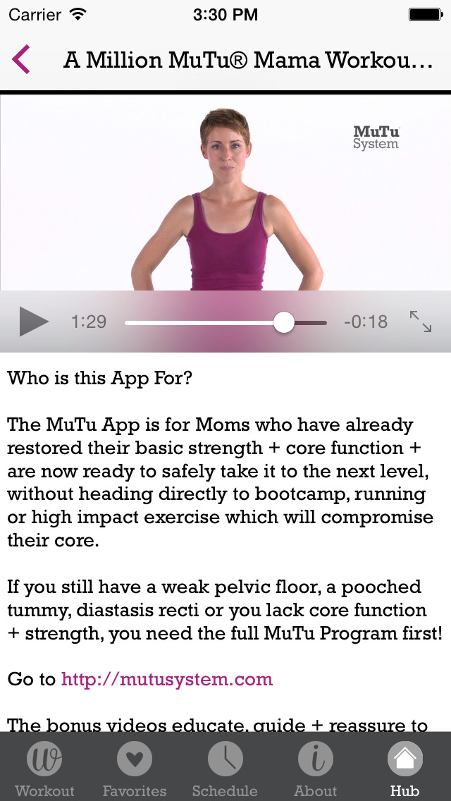 instagramlive | A Million MuTu Mama Workouts - ios application