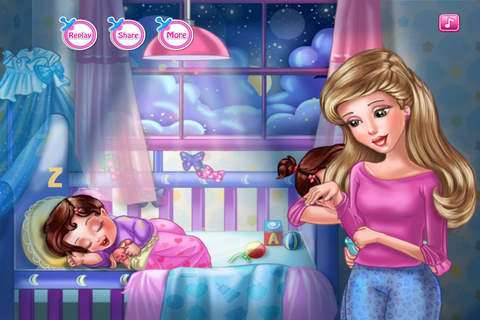 Baby Princess Sleeping Time screenshot 2