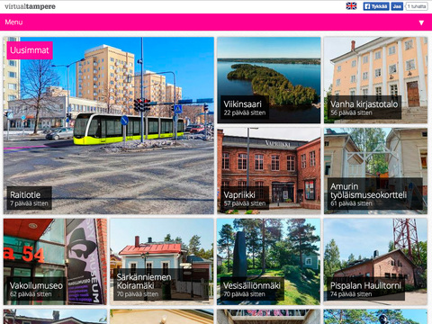 【免費旅遊App】VirtualTampere-APP點子
