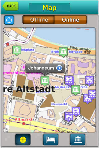 Dresden Offline Map City Guide screenshot 3