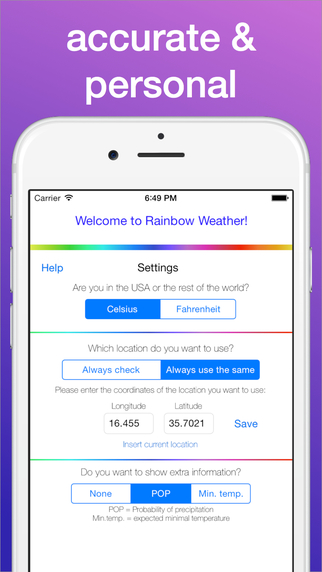 【免費天氣App】Rainbow Weather Widget - Beautiful & Minimal Local Forecast-APP點子