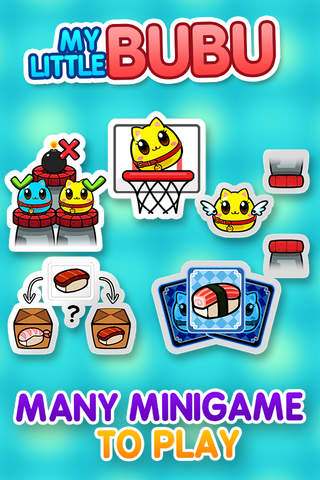 My Little Bubu - Feed,Take Care And Play Mini Games With Your Virtual Pet screenshot 4