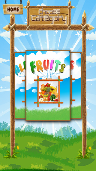 【免費遊戲App】A Matching Game for Children: Learning with Fruits and Vegetables-APP點子