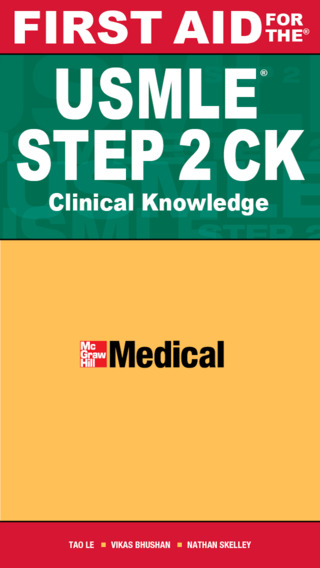 First Aid for the USMLE Step 2 CK Clinical Knowledge