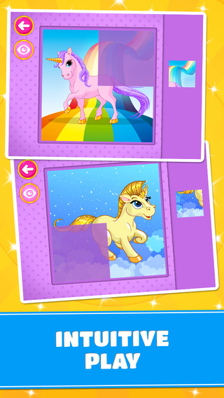 免費下載娛樂APP|Cute Ponies & Unicorns Puzzles - logic game for toddlers, preschool kids and little girls - Free app開箱文|APP開箱王