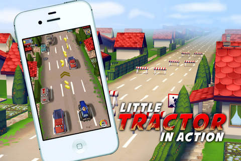 Little Tractor in Action Gold: Best 3D Free Driver Game for Kids screenshot 2