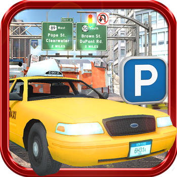 TAXI PARKING SIMULATOR REAL UPTOWN CAB DRIVING EXPERIENCE 3D PRO LOGO-APP點子