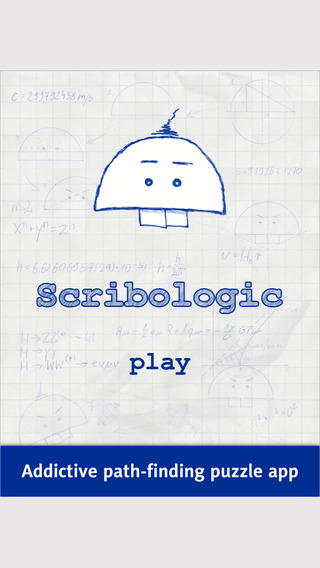 Scribologic – logical thinking puzzle game – find paths