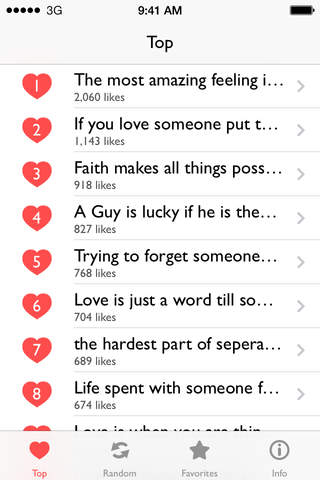 Valentine's Day Love Quotes 2016 - Free screenshot 2