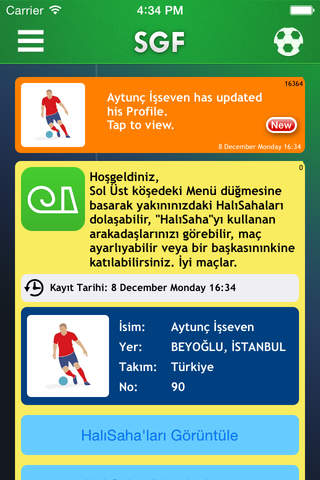 HalıSaha screenshot 3