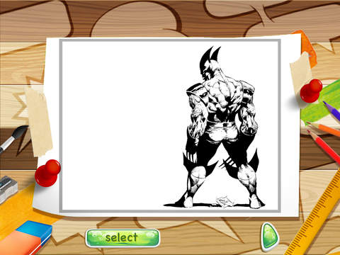 Super Hero Paint for Avenger screenshot 2