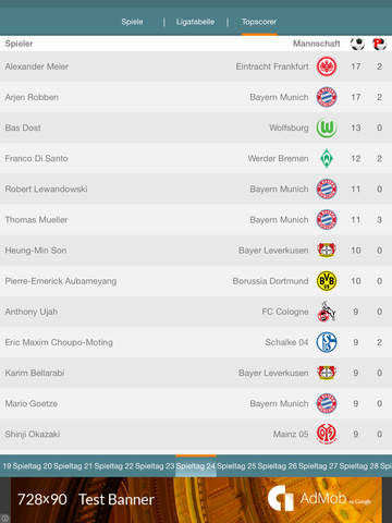 【免費運動App】Bundesliga Fußball - Live, Spielpläne, Ergebnisse, Tabellen, Statistiken und Historie jetzt-APP點子